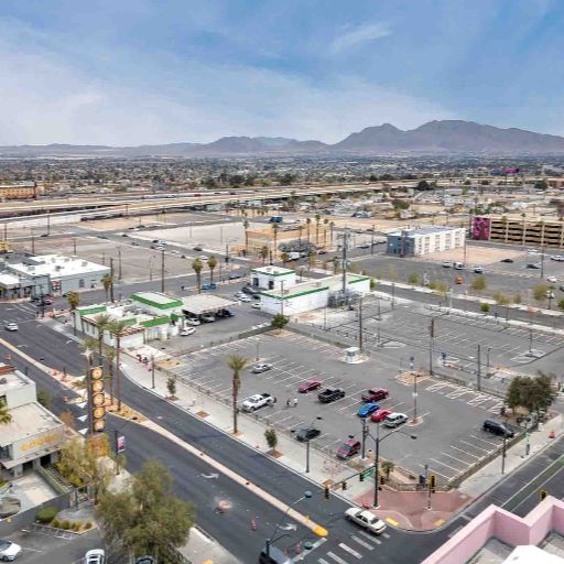 Commercial mixed-use property photography Las Vegas by Rick Rowland