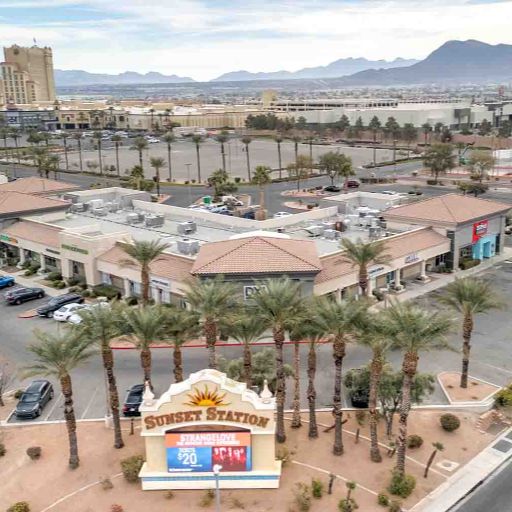 Retail drone photography Las Vegas by Rick Rowland
